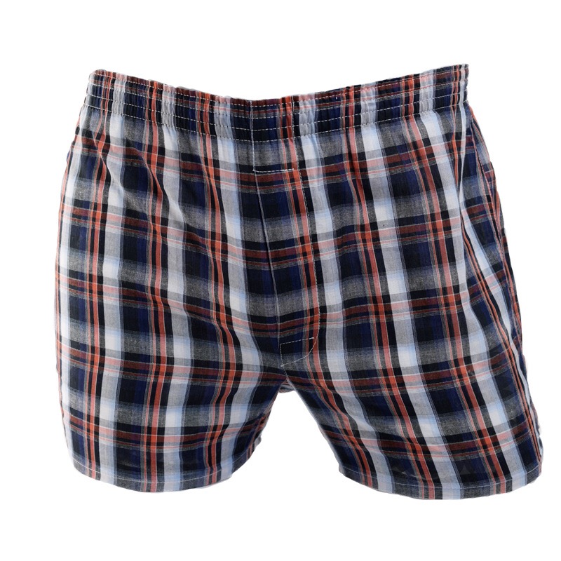 Ready to ship stock Packing Arrow Shorts Plaid Loose Comfortable Pajama Men's Beach Pants