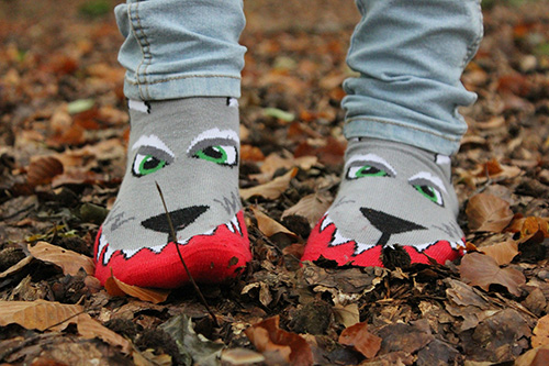 92-animal pattern socks