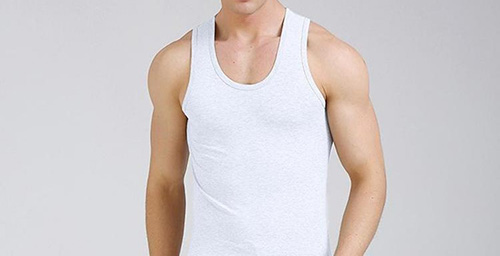 74-3-single-color sweat undershirts