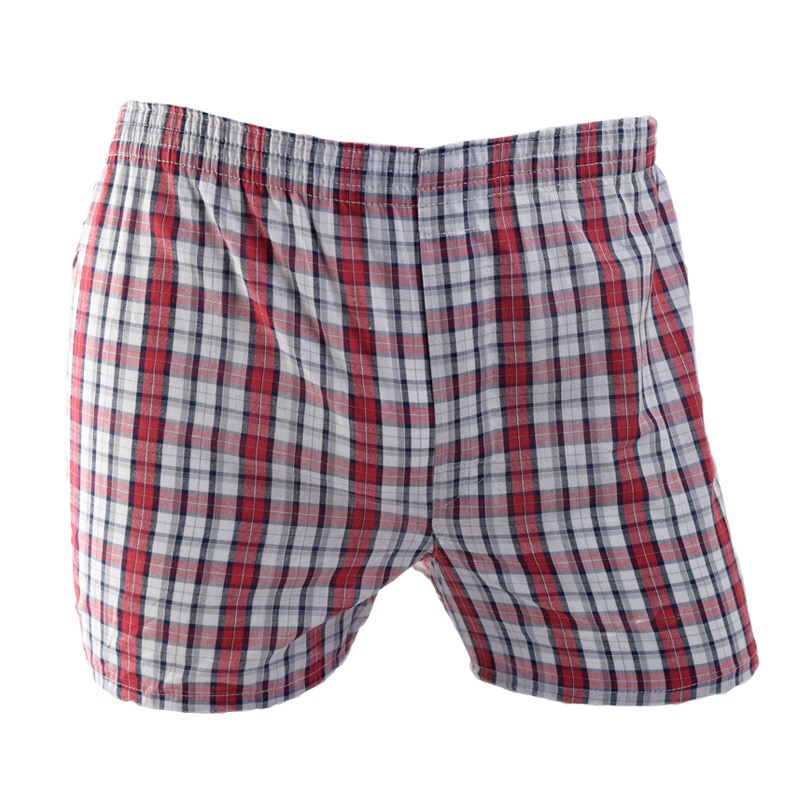 Ready to ship stock Packing Arrow Shorts Plaid Loose Comfortable Pajama Men's Beach Pants