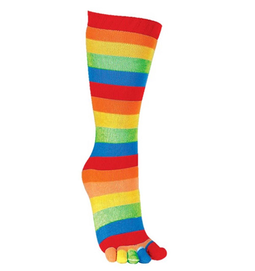 62. individual toe socks