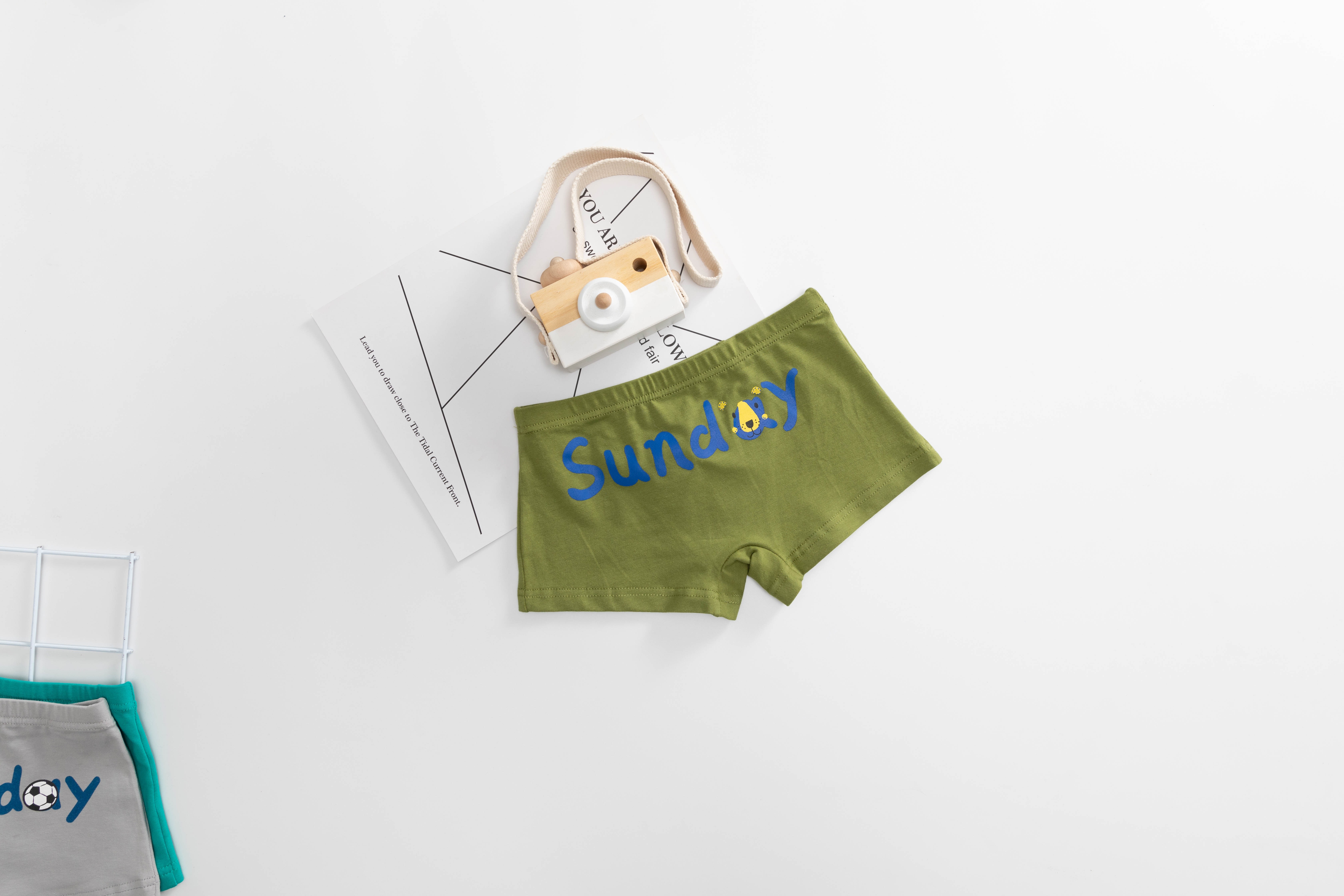 100% cotton Breathable kids Cute girls children's boys underwear