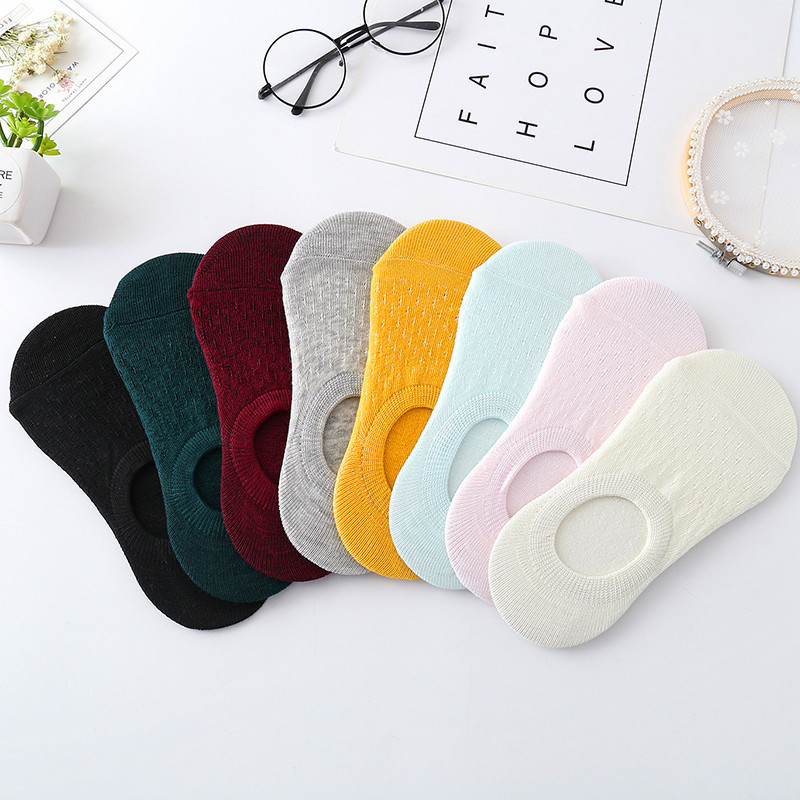 Hot Sale Man Cotton Nylon Short Low Cut socks No Show Ankle Socks Liner Non Slip hidden Invisible socks for Men women