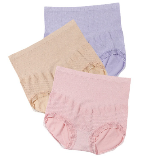High Waist Wholesale Cotton Soft Comfortable Briefs Panties Plus Size Women Underwear